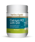 HERBS OF GOLD CALCIUM K2 WITH D3