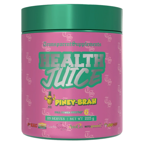 TRANSPARENT SUPPLEMENTS HEALTH JUICE