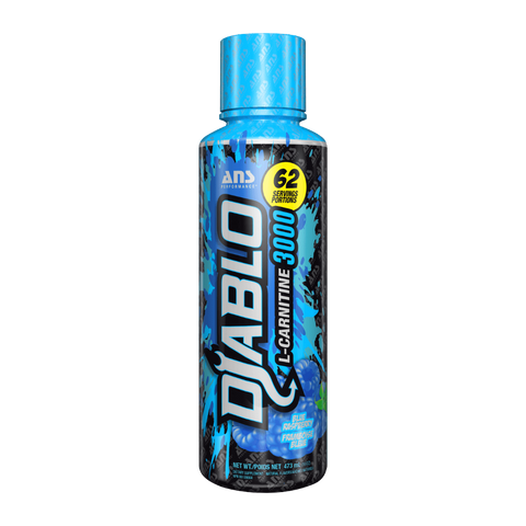 Diablo Liquid L-Carnitine 3000 & ANS-Diablo-3000-473ml-Blu