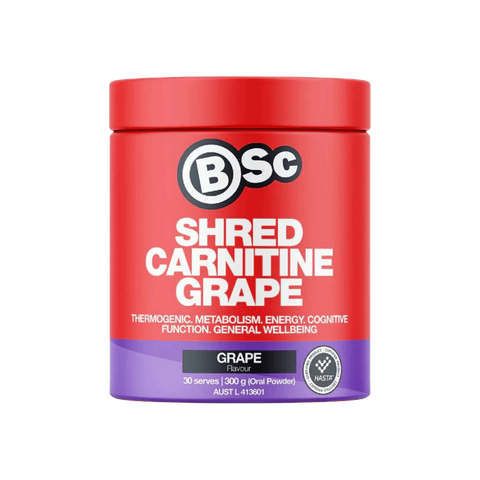 Shred Carnitine (1) & BSC-ShredCarnitine-30serve-Grape