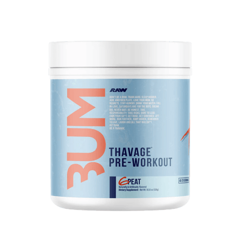 Thavage | CBUM RAW Beta alanine supplements 40 Serves 6Peat