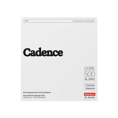 Core 500 Hydration & CADENCE-CORE-FOOD-SUPP-30x3.7g-Mel