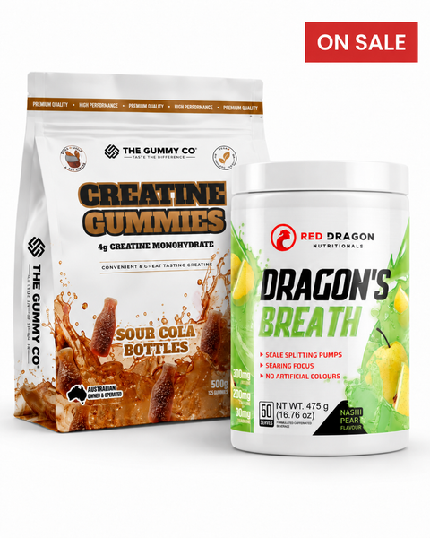 Creatine Gummy x Dragon Pre
