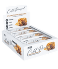 Cold Pressed Protein Bar Fibre Boost High protein bars Box of 12 Peanut Choc Caramel