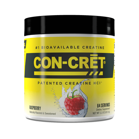 Con-Cret Creatine HCL & CONCRET-Creatine-60Srv-Rasp