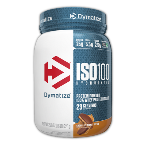 ISO-100 & Dymatize-ISO100-24Srv-ChocolatePeanutButter & Dymatize-ISO100-20Srv-FudgeB