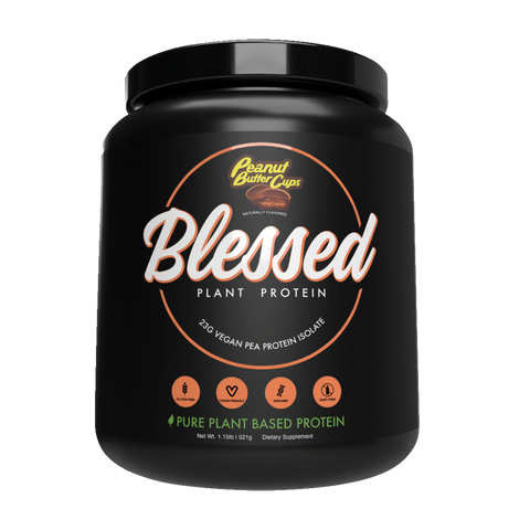 Blessed Plant Protein (18) & EHPLabs-Blessed-454g-PB