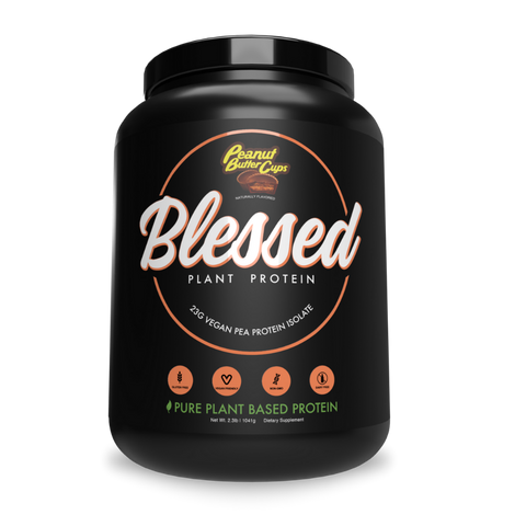 Blessed Plant Protein (19) & EHPLabs-blessed-908g-PB