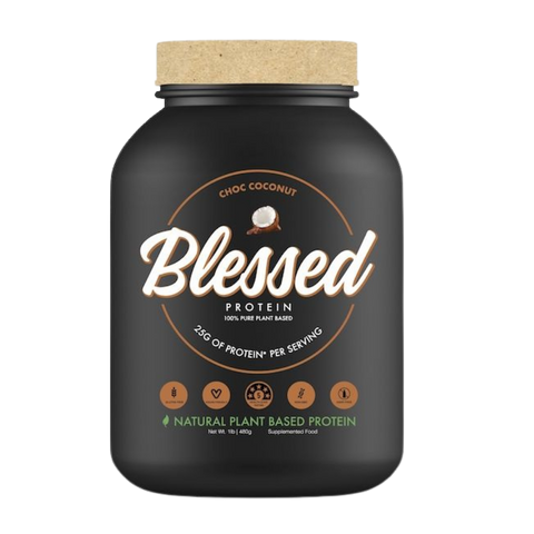 Blessed Plant Protein (2) & EHPLabs-Blessed-454g-Cookie