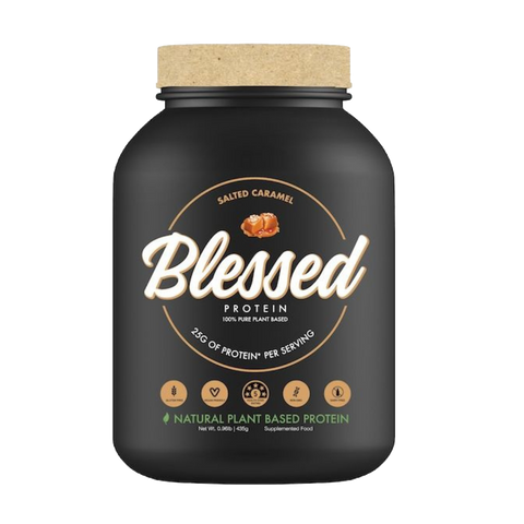 Blessed Plant Protein (4) & EHPLabs-Blessed-454g-Salt