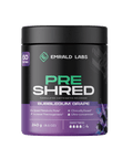 Pre Shred & Pre Shred Emrald Labs Fat burners supplements 60 Serves Bubblegum Grape