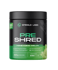 Pre Shred (2) & Pre Shred Emrald Labs Fat burners supplements 60 Serves Honeydew Melon