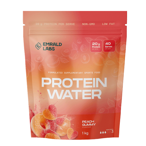 Protein Water (3) & Protein Water Emrald Labs Protein water 1kg Peach Gummy
