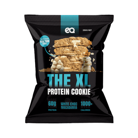 XL1000 Cal Protein Cookie (4) & EQ-1000Cal-Cookie-Box8-WhtChc