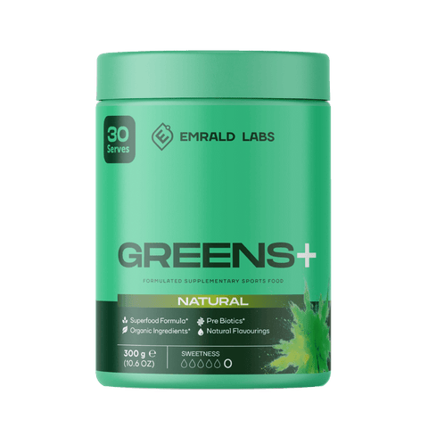 Greens+ (2) & Greens+ Emrald Labs Greens supplements 30 Serves Natural