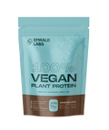 100% Vegan Protein & Emrald-100%-Veg-500g-Choc