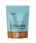 100% Vegan Protein (2) & 100% Vegan Protein Emrald Labs Vegan protein powder 500g Salted Caramel