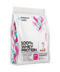 100% Whey Protein (16) & 100% Whey Protein Emrald Labs Whey blend protein 900g White Choc Raspberry