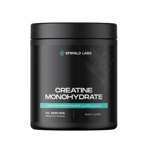 Creatine Monohydrate & Emrald-Crea-Mono-250g-AUSTL