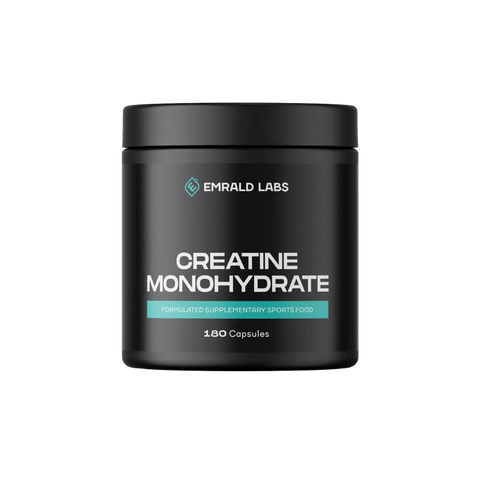 Creatine Monohydrate Capsules Emrald Labs Creatine monohydrate supplements 180 Capsules