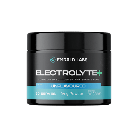 Electrolyte+ (1) & Electrolyte+ Emrald Labs Electrolyte supplements 30 Serves Unflavoured