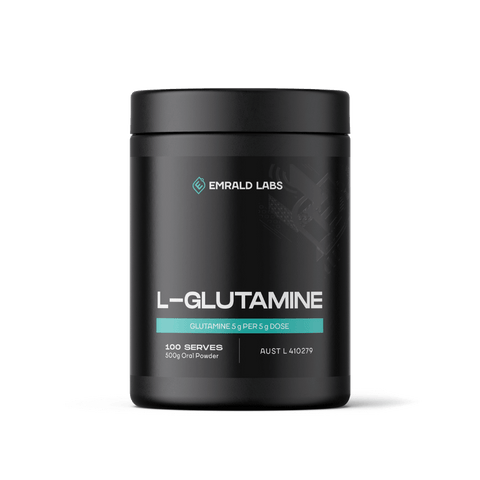 L-Glutamine & L-Glutamine Emrald Labs Glutamine supplements 500g