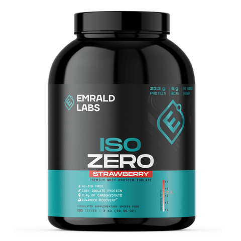 Iso Zero Protein (7) & Emrald-IsoZero-2kg-Straw