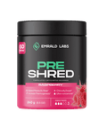 Pre Shred Emrald Labs Fat burners supplements 60 Serves Raspberry