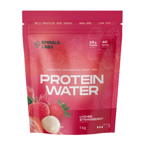 Protein Water Emrald Labs Protein water 1kg Lychee Strawberry