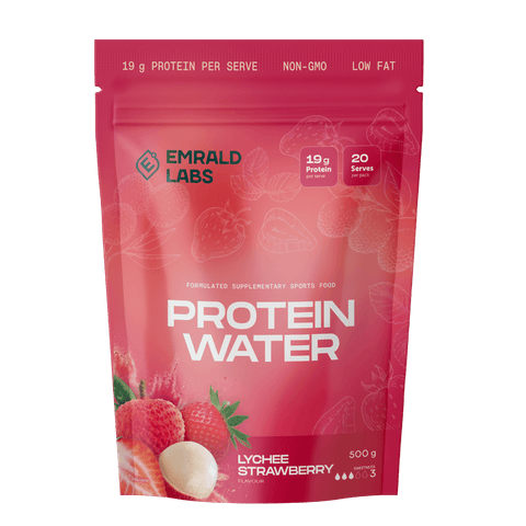 Protein Water Emrald Labs Protein water 500g Lychee Strawberry