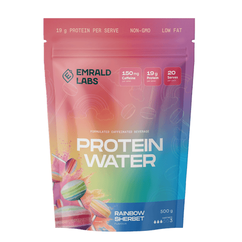 Protein Water Emrald Labs Protein water 500g Rainbow Sherbet