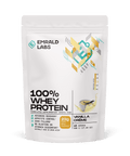 100% Whey Protein (30) & 100% Whey Protein Emrald Labs Whey blend protein 500g Vanilla Creme