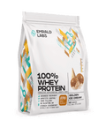 100% Whey Protein (40) & 100% Whey Protein Emrald Labs Whey blend protein 2.2kg Golden Ice Cream