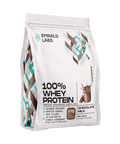 100% Whey Protein (2) & 100% Whey Protein Emrald Labs Whey blend protein 2.2kg Chocolate Milk
