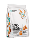 100% Whey Protein (6) & 100% Whey Protein Emrald Labs Whey blend protein 900g Salted Caramel