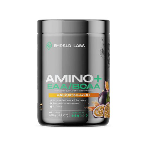 Amino+ EAA/BCAA (3) & EMRALD-Amino+-60Srv-Pas