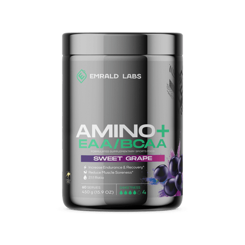 Amino+ EAA/BCAA (2) & EMRALD-Amino+-60Srv-Grap