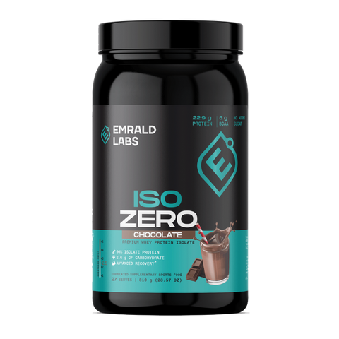 Iso Zero Protein (5) & Emrald-IsoZero-810g-Choc