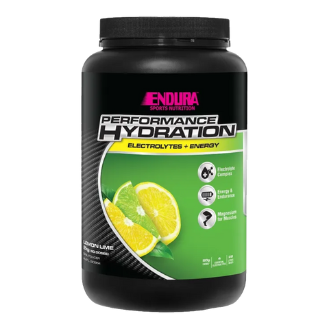 Rehydration Performance Fuel (6) & Endura-RehydrationPerformanceFuel-80Srv-LemonLime