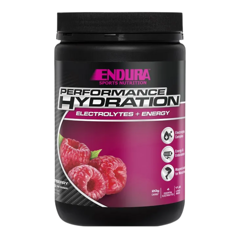 Rehydration Performance Fuel (5) & Endura-RehydrationPerformanceFuel-32Srv-Raspberry