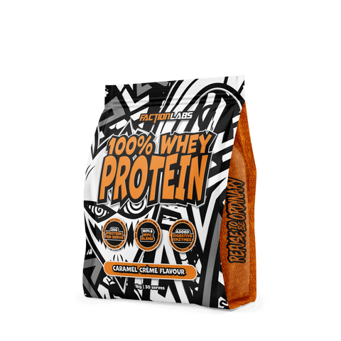 100% Whey Protein (1) & FACTION-100%Whey-30Serves-Cara