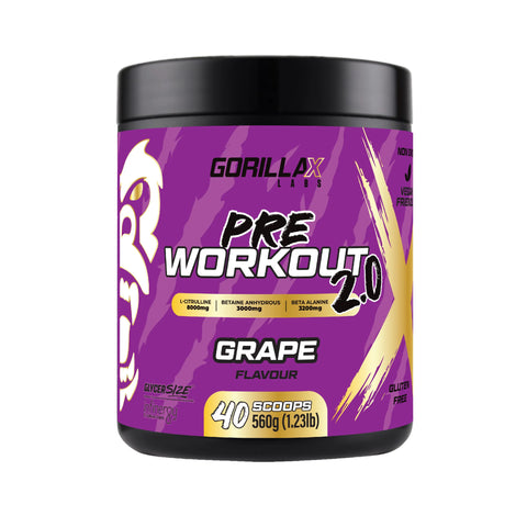 GORILLA X LABS PRE WORKOUT 2.0