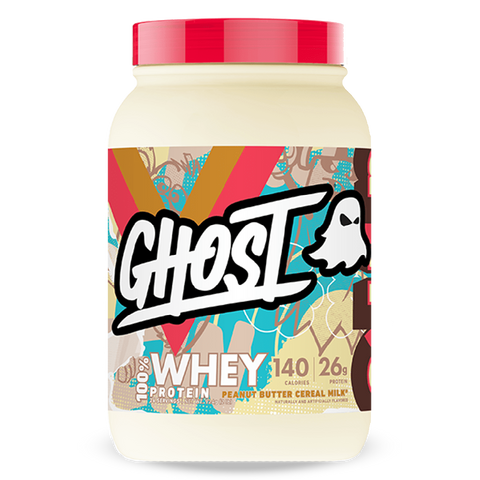 Ghost Whey Protein (4) & Ghost-Whey-26Srv-PeanutButterCerealMilk