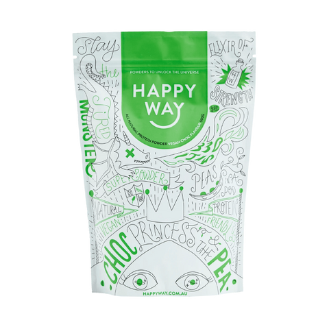 Happy Way Vegan Protein (1) & HappyWay-NatVegan-500g-Choc