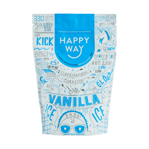 Happy Way Protein (5) & HappyWay-NatWhey-500g-Van