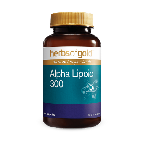 Herbs of Gold Alpha Lipoic Acid 300 & HOG-ALA-300-60CAPS