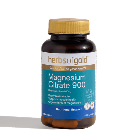 Herbs of Gold Magnesium Citrate 900 & HOG-Mag-Cit900Tabs