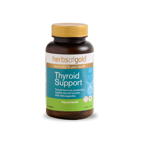 Herbs of Gold Thyroid Support (60 tabs)