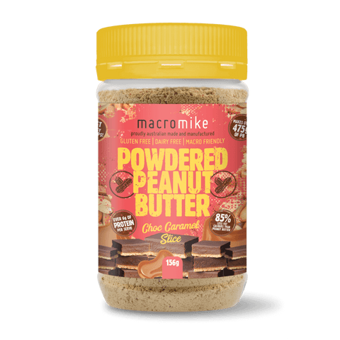 PB+ Powdered Peanut Butter (3) & MacroMike-PB+-156g-ChocCar