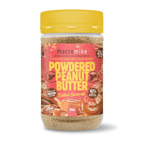 PB+ Powdered Peanut Butter (2) & MacroMike-PB+-156g-SC